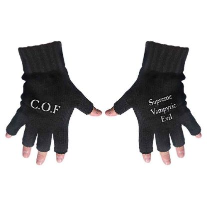 Picture of Cradle Of Filth Unisex Fingerless Gloves: Supreme Vampiric