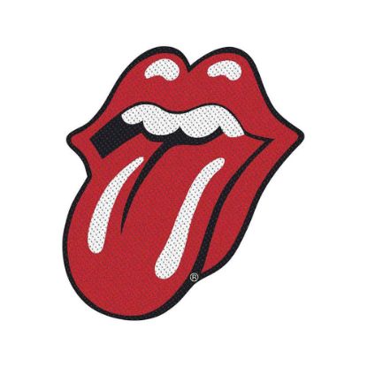 Picture of The Rolling Stones Woven Patch: Tongue Cut-Out (Retail Pack) (Standard)