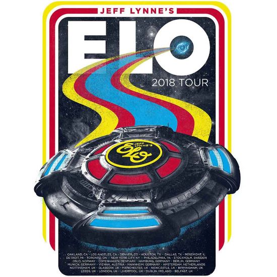 Picture of ELO Poster: 2018 Tour Ex-Tour