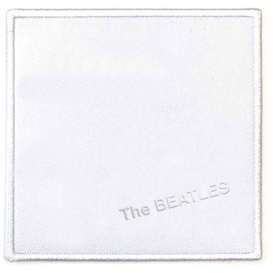 Picture of The Beatles Woven Patch: White Album Cover (Standard) 