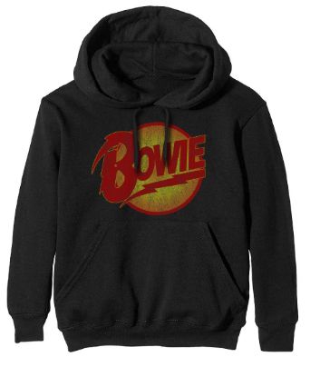 Picture of David Bowie Unisex Pullover Hoodie: Vintage Diamond Dogs Logo