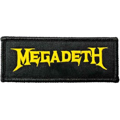 Picture of Megadeth Woven Patch: Logo (Standard) 