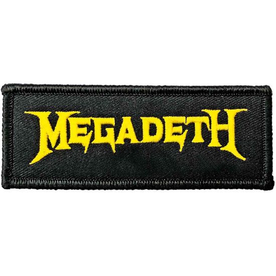 Picture of Megadeth Woven Patch: Logo (Standard) 