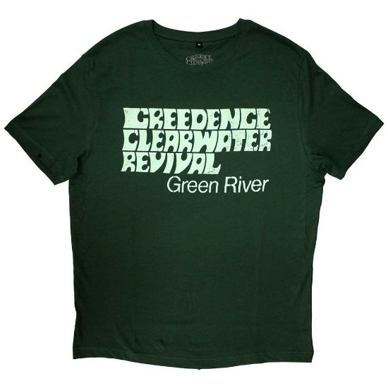 Picture of Creedence Clearwater Revival Unisex T-Shirt: Green River