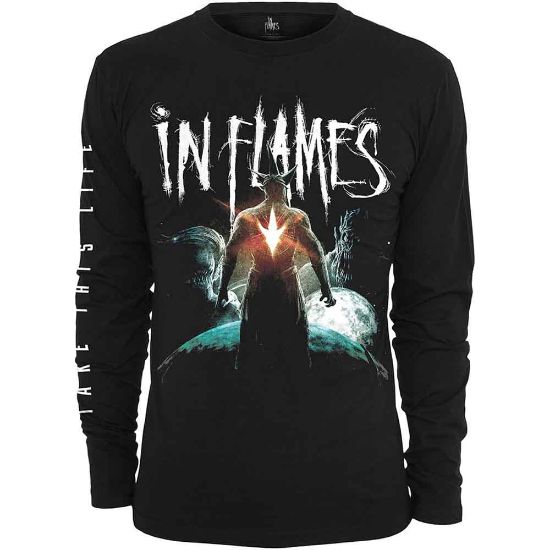 Picture of In Flames Unisex Long Sleeve T-Shirt: Take This Life Sleeve Print