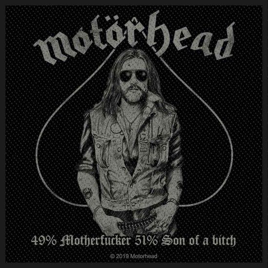 Picture of Motorhead Woven Patch: 49% Motherfucker (Standard)