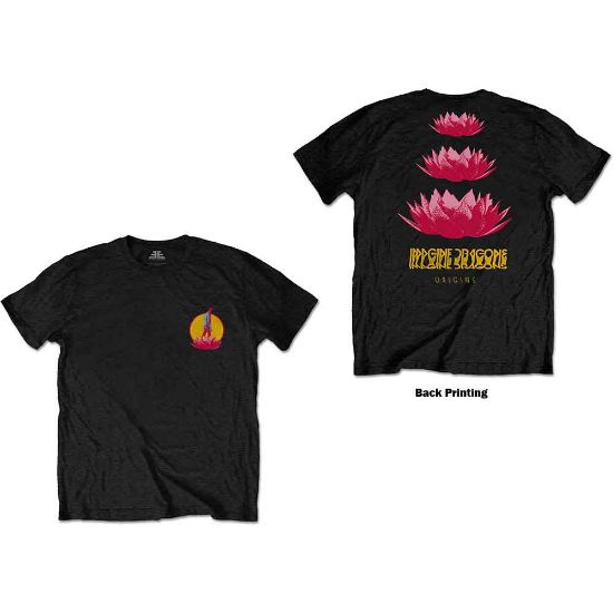 Picture of Imagine Dragons Unisex T-Shirt: Triangle Logo Back Print