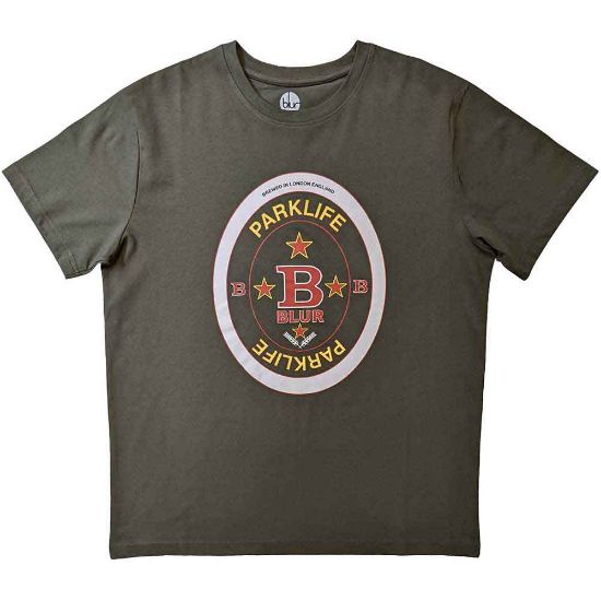Picture of Blur Unisex T-Shirt: Parklife Beermat