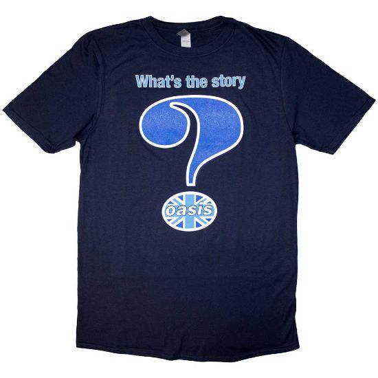 Picture of Oasis Unisex T-Shirt: Question Mark