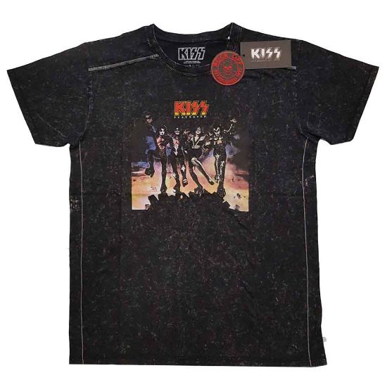 Picture of KISS Unisex T-Shirt: Destroyer Wash Collection
