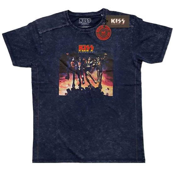 Picture of KISS Unisex T-Shirt: Destroyer Wash Collection