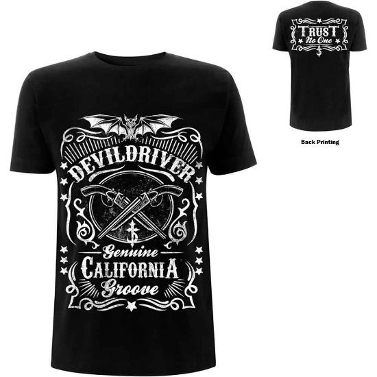 Picture of DevilDriver Unisex T-Shirt: Sawed Off Back Print