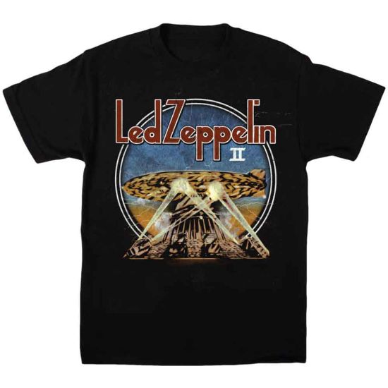 Picture of Led Zeppelin Unisex T-Shirt: LZII Searchlights