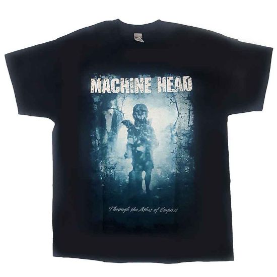 Picture of Machine Head Unisex T-Shirt: Through The Ashes of Empires Sleeve Print (Small)