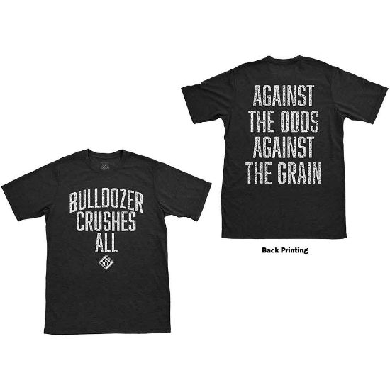 Picture of Machine Head Unisex T-Shirt: Bulldozer Back Print (Small)