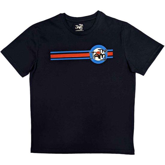 Picture of The Jam Unisex T-Shirt: Target Stripe