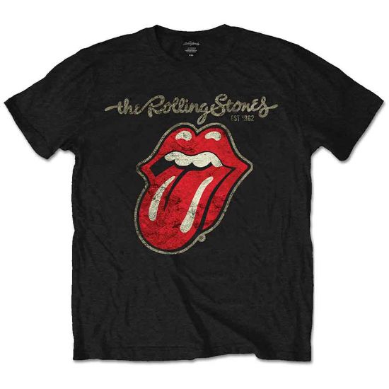 Picture of The Rolling Stones Unisex T-Shirt: Plastered Tongue
