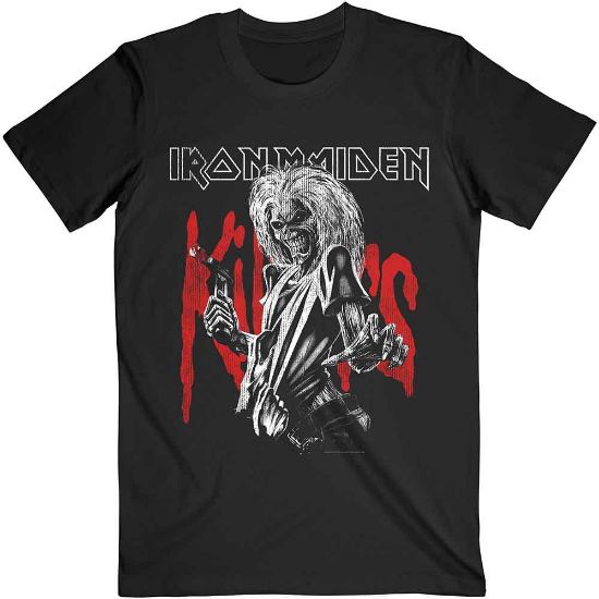 Picture of Iron Maiden Unisex T-Shirt: Killers Eddie Large Graphic Distress
